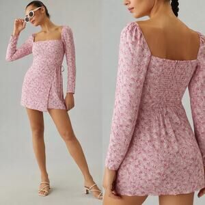NWT Reformation Rosalie Dress Cherry Blossom 6